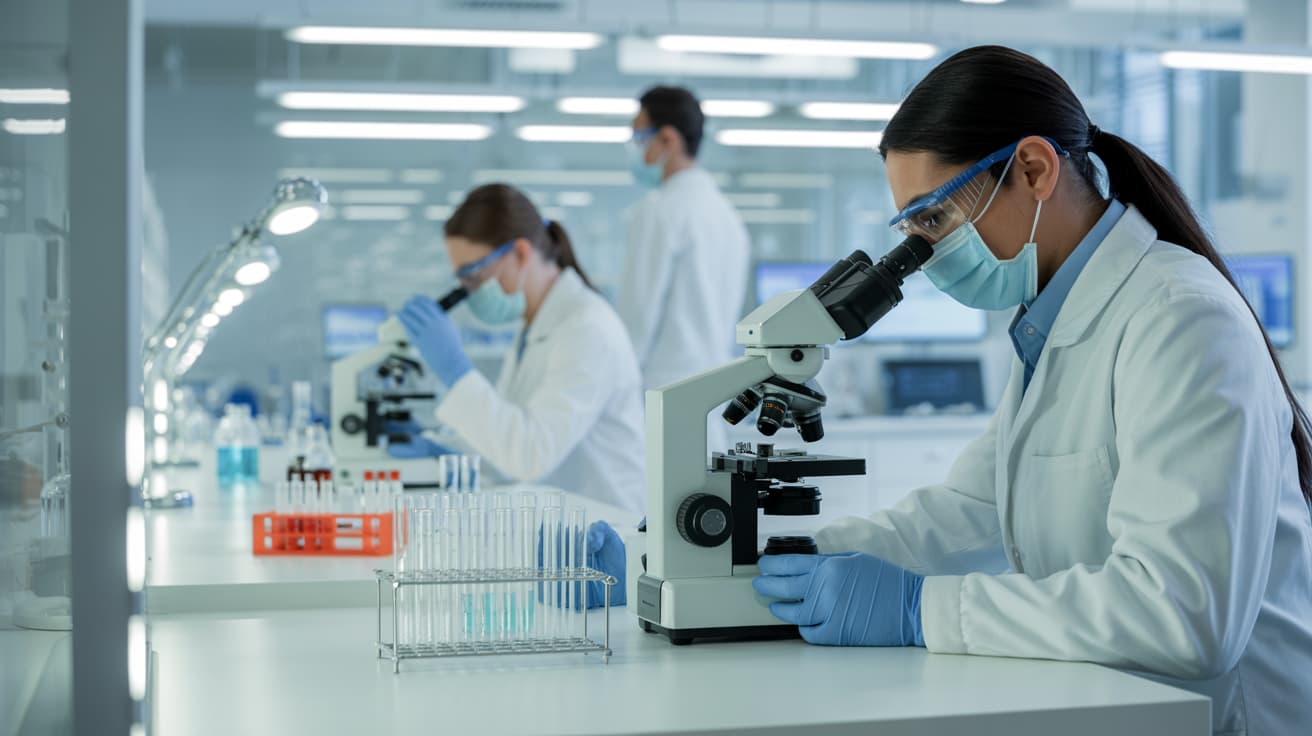 AI-powered life sciences research laboratory