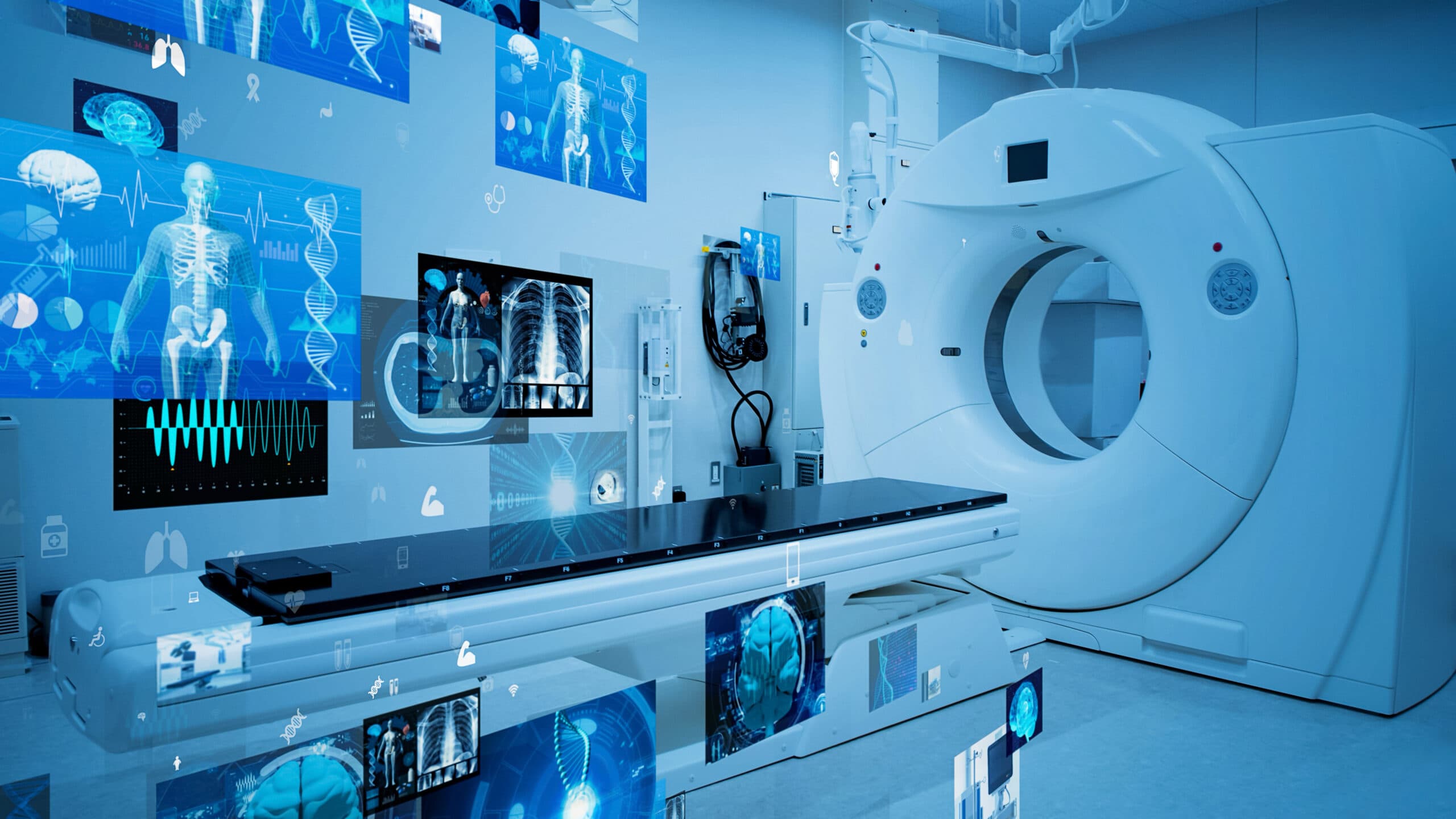 Advanced radiology imaging system with AI analysis