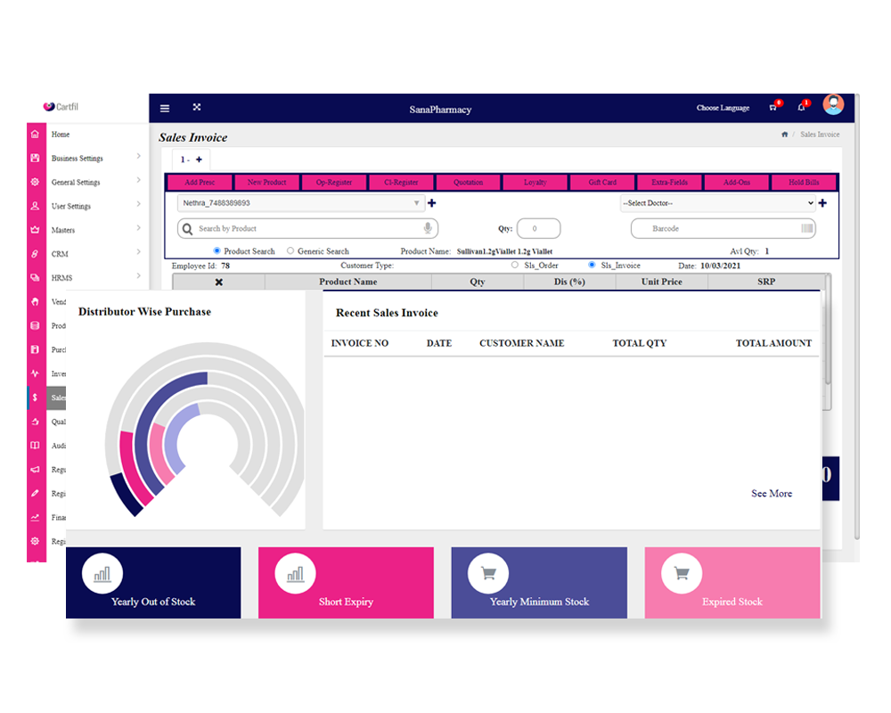 CARTFIL ORDER MANAGEMENT SOFTWARE