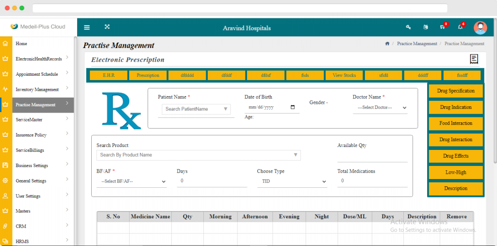 logiciel de gestion hospitalière